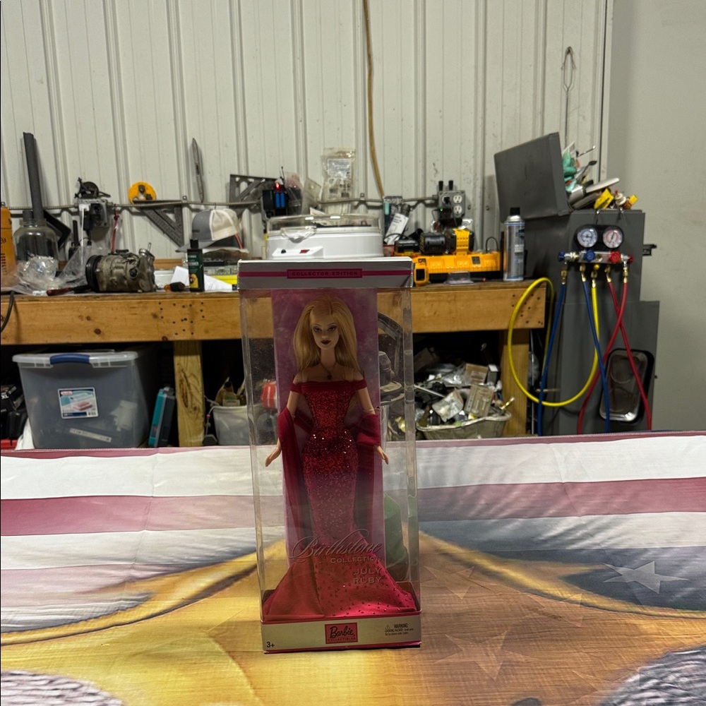 Barbie in Glittering Red Gown